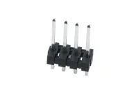 Molex 41661 Series Vertical Through Hole PCB Header, 4 Contact(s), 3.96 mm Pitch, 1 Row, Shrouded