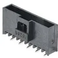 Molex 151062 Series Vertical Surface PCB Header, 8 Contact(s), 2 mm Pitch, 1 Row, Shrouded