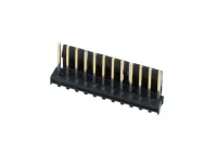 Molex 171813 Series Vertical Through Hole PCB Header, 12 Contact(s), 3.96 mm Pitch, 1 Row, Shrouded