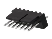Molex 171856 Series Vertical Through Hole PCB Header, 7 Contact(s), 2.54 mm Pitch, 2 Row, Shrouded