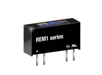 Recom REM1 DC/DC Converter, 5V dc/ 200 mA, 5.5V dc Input, 4.5V Input 1 W, Through Hole, 85 °C Max Temp -40 °C Min Temp,