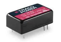 TRACOPOWER TEL 10WI DC/DC Converter, 15V dc/ 666 mA, 75V dc Input, 18V Input 10 W, PCB, 88 °C Max Temp -40 °C Min Temp