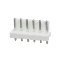 JST VH Series Top Entry Through Hole PCB Header, 6 Contact(s), 3.96 mm Pitch, 1 Row, Shrouded