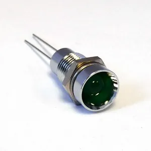 CML Innovative Technologies, Green Panel Mount Indicator 1905X00X Series, M8, M8 Termination, IP40 2V