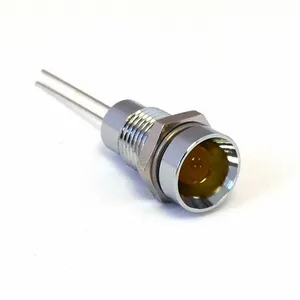 CML Innovative Technologies, Yellow Panel Mount Indicator 1905X00X Series, M8, M8 Termination, IP40 2.1V