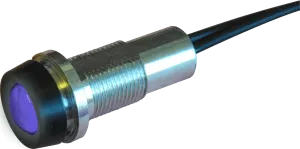 Oxley, Yellow Indicator STR/LH/10 Series Series, 10 mm, Flying Lead Termination, IP68