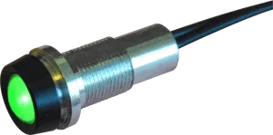 Oxley Indicator STRLH10 Series, 10 mm, Wire Termination, IP68 230V dc