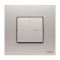 Schneider Electric Yellow 3 Gang Cover Plate