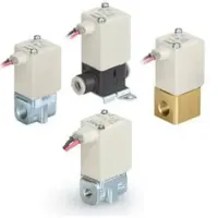 SMC Solenoid Valve VDW20NA, 2 Port, NC, 24V dc 1/8, 1/8