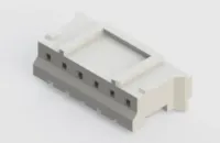 EDAC Female Crimp Connector Housing, 2 mm Pitch, 6 Way, 1 Row Top Entry