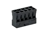 Molex, 51110 Female Housing Plug, 2 mm Pitch, 12 Way, 2 Row Straight