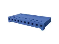 Amphenol Communications Solutions Female Crimp Connector Housing, 2.54 mm Pitch, 10 Way, 1 Row