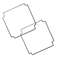 ABB 1STQ Series Pickled Steel Sheet Top/Bottom Cover for Use with Modular Boards - System Pro E Power x 1 m x 900mm