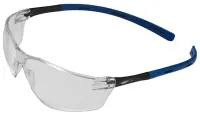JSP RIGI Safety Glasses, UV Protection, Scratch Resistant, Anti-Mist, Clear Polycarbonate Lens