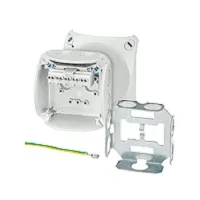 Phoenix Contact DIN Rail Enclosure Type EH Series, ABS/Polycarbonate 75 mm 70.1 mm DIN Rail Enclosure 70.1mm