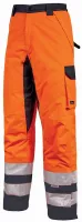UPower Hi - Light Men's Hi Vis Trouser Orange 98 to 106 cm Waist 35in Leg
