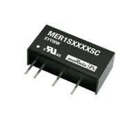Murata Power Solutions MER1 DC/DC Converter, 15V dc/ 67 mA, 13.2V dc Input, 10.8V Input 1 W, 85 °C Max Temp -40 °C Min