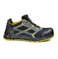 BASE B1004 Unisex Yellow, Black Aluminium Safety Shoes, UK 12, EU 47