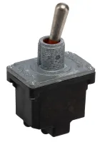 Nidec Components Toggle Switch, PCB Mount, On-On, DPDT, Solder Terminal