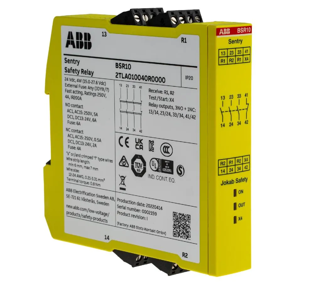 2TLA010040R0000  Sentry BSR10 24VDC